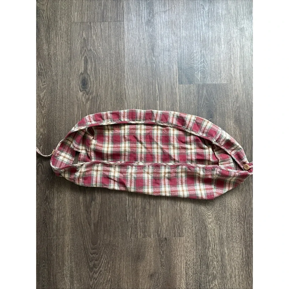 Longaberger Hostess Serving Tray Liner Plaid 1990's Vintage Picnic Cottagecore